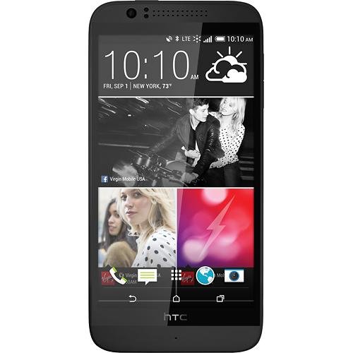 Virgin Mobile - HTC Desire 510 4g No-contract Cell Phone - Black