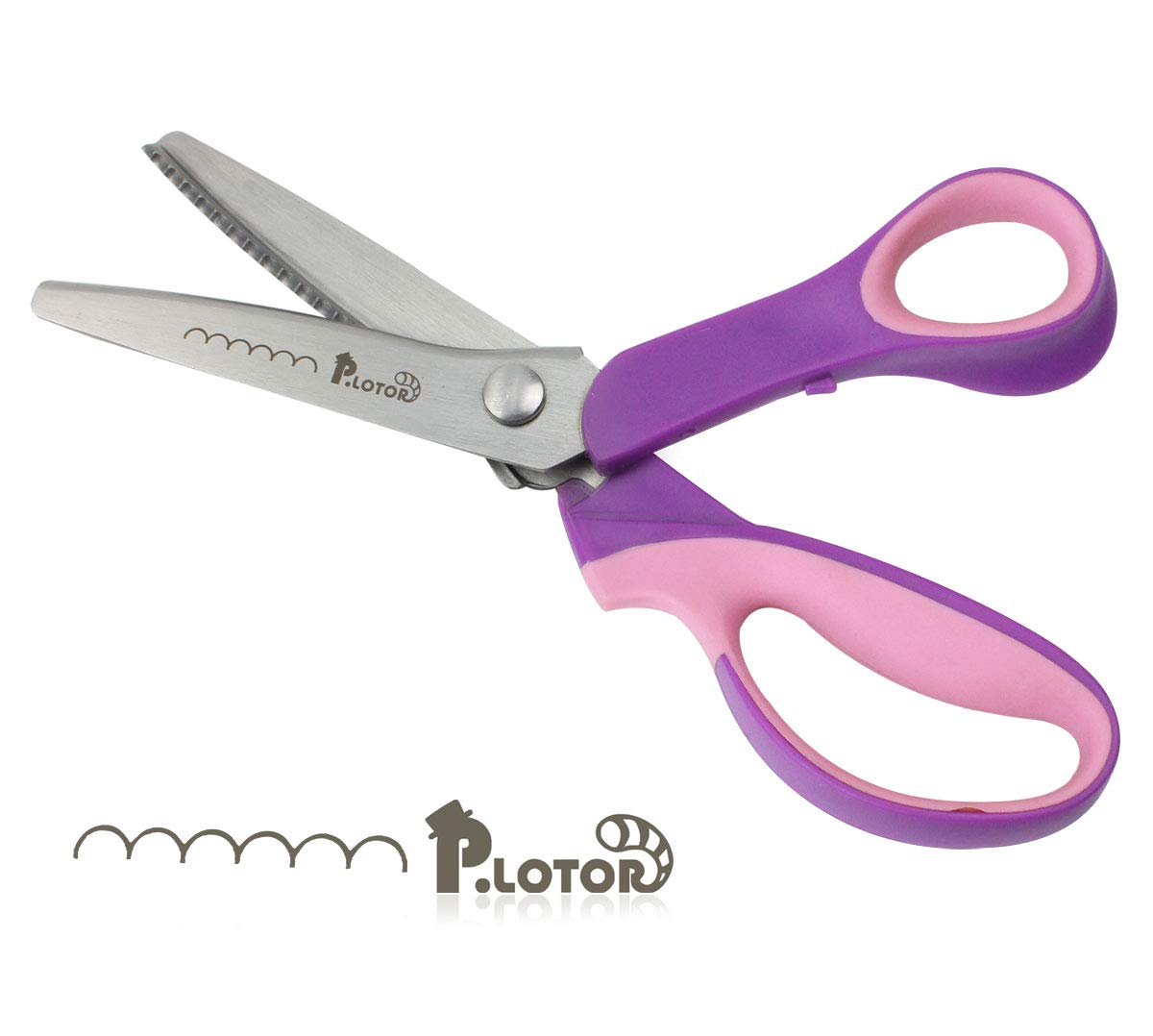 Galleon Scalloped Pinking Shears, P.LOTOR 9.3 Inches Stainless Steel
