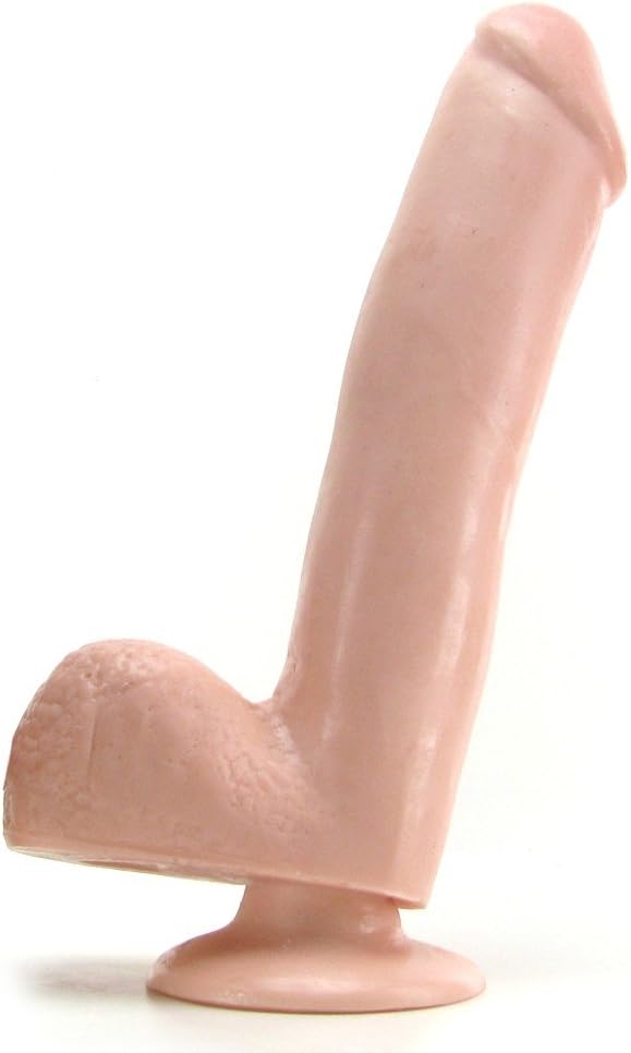 12" (White Flesh) Dong with Suction Cup
