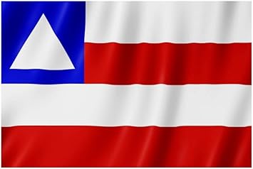 Bandeira Oficial Do Estado Da Bahia 2 Panos Amazon Com Br