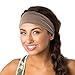 Hipsy Adjustable & Stretchy Basic Xflex Wide Headbands for Women Girls & Teens