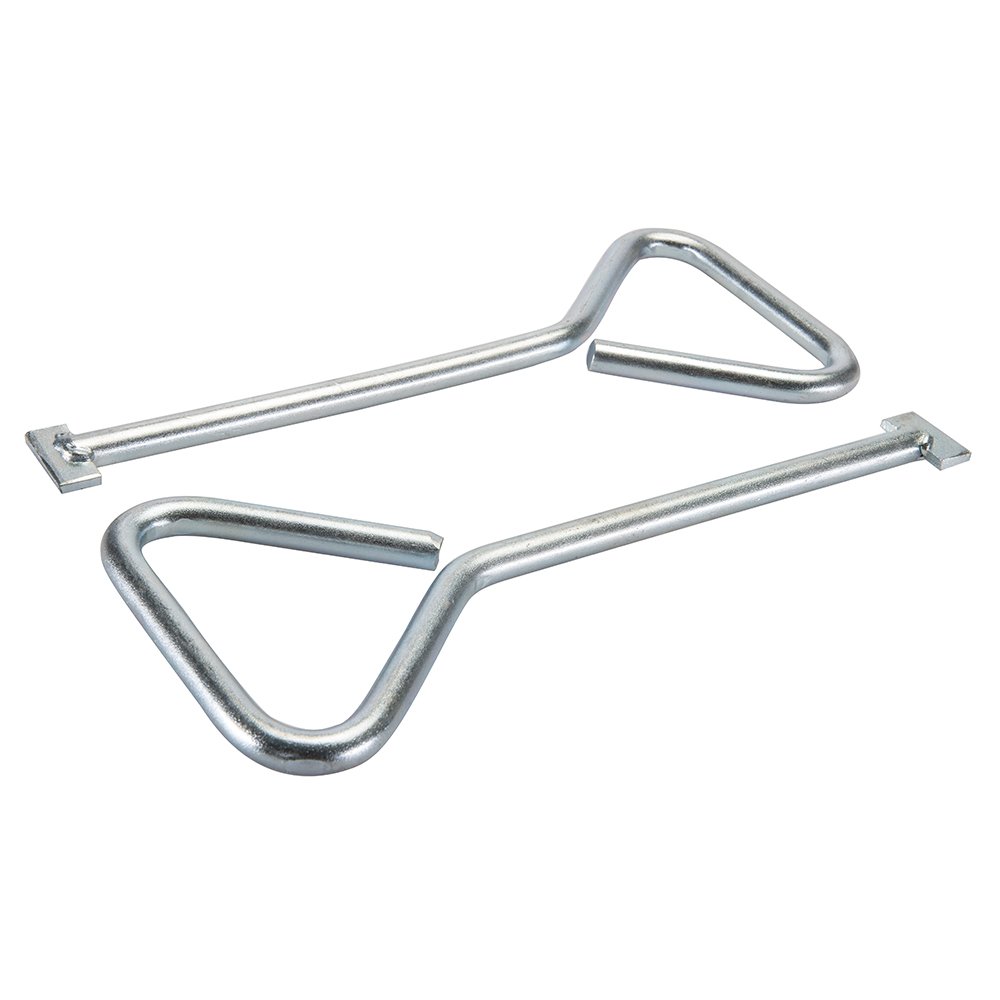 Silverline Manhole Cover Keys T-End 2pk 320mm (224675)