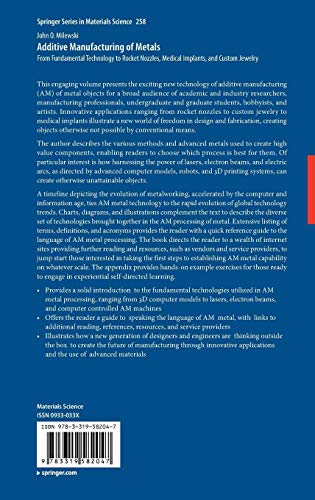 image for Additive Manufacturing of Metals: From Fundamental Technology to Rocke