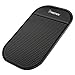 Magic Mat TWIN PACK -Universal Magic Sticky Anti-Slip black Securely holds Cell Phones, GPS's, Garage Door Openers, Sunglasses Pens Coins Cleans with Soap and Water to renew original luster Tacky-ness