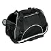 BENCMATE Soft Side Pet Carrier Travel Bag for Small Dogs and Cats Airline Approved Under Seat Black