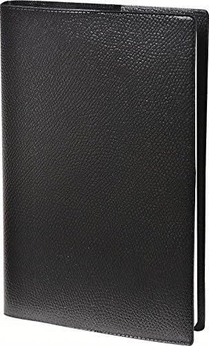 Quo Vadis Impala 024088Q Weekly Diary Planner A4 Format 21 x 29.7 cm, Black