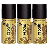 AXE Deodorant Bodyspray, Gold Temptation 4 oz (Pack of 3)