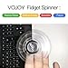 AGOG Spinner Fidget Toy Stress Reducer EDC Focus Relieves Anxiety Boredom ADHD Autism Portable High Speed Fidget Hand Spinner for Adult and Kid, Black