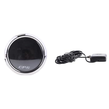 Sharplace Gps De La Motocicleta Digital Lcd Accesorios Automóvil Coche Moto