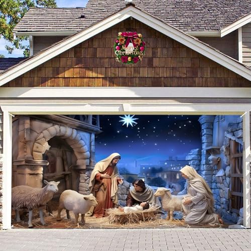 Christmas Garage Door Decorations