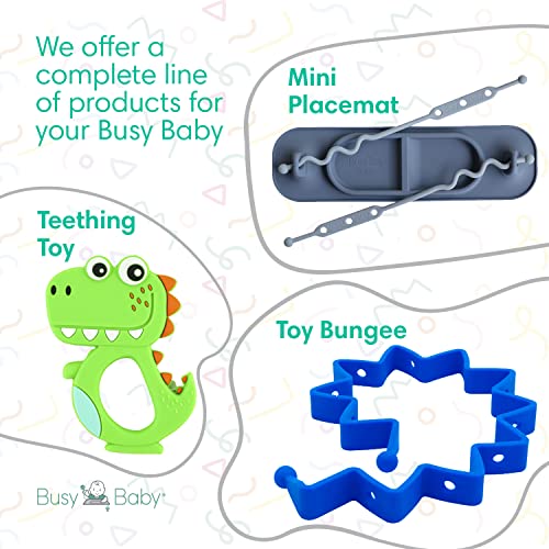 BUSY BABY Silicone PlacematAs Seen On Shark TankBuiltin Suction Cups