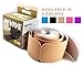 Fitdom Kinesiology Physiotherapy Sports Tape + Bonus Instruction. Therapeutic Taping for Knee, Shoulder, Elbow Boost Recovery & Support in Precut Uncut (Neutral Beige Precut, Precut-20 Strips)