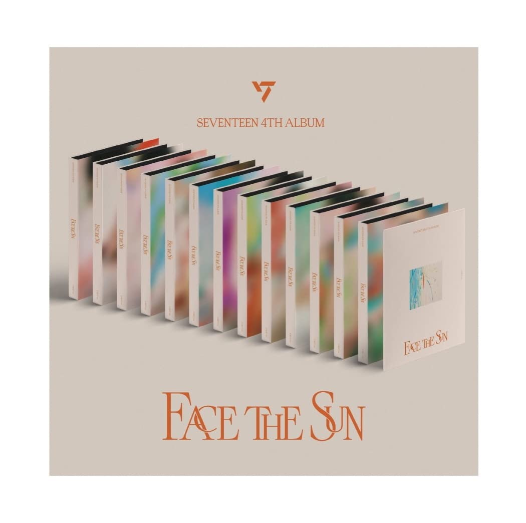 PLEDIS SEVENTEEN - Face the Sun [CARAT ver.] 4th Album+Extra Photocards Set (Random ver.), 150 x 210 x 14 mm, PLD0155
