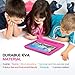 MoKo Case for Samsung Galaxy Tab A 8.0 2018 SM-T387, EVA Kids Shock Proof Convertible Handle Light Weight Protective Cover Compatible with Samsung Galaxy Tab A 8.0 Inch 2018 Release Tablet - Magenta