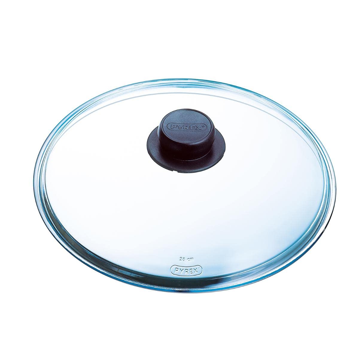 Pyrex 4937278 Glass lid, 28 cm, gray color