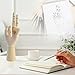 Mannequin Hand - Yookat Wood Art Mannequin Hand Model - Perfect for Drawing, Sketch, etc.(Male Hand)