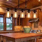 Dining Room Light Fixture,5-Light Kitchen Island