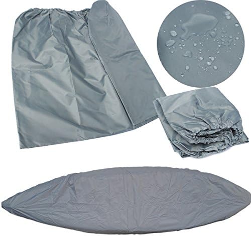 Omonic Universal Professional Waterproof Sunblock Storage Dust Cover Shield For 8.8-16.2ft 5 Size Range Kayak/Canoe