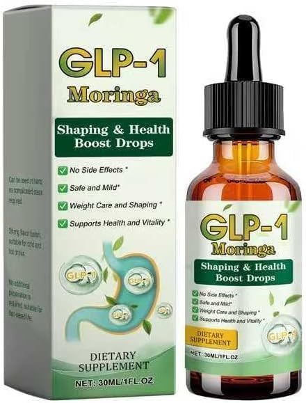 GLP-1 Drops, Advanced GLP-1 Drops, Organic Moringa GLP-1-30ML