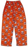 New York Islanders NHL Big Boys All-Over Print Pajama Pants, Orange
