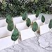 3 Pcs Fake Seeded Eucalyptus Leaves Spray Faux Artificial Eucalyptus Leaves Stems Bulk in Green 25