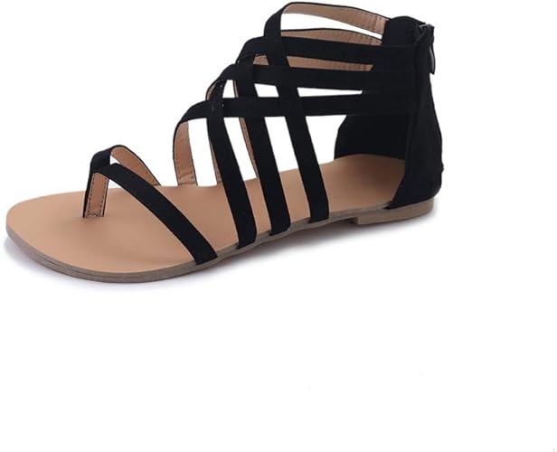 women's roman sandals leather