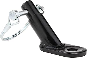 Bike Trailer Hitch Coupler, Universal Bicycle Trailer Connector with Durable Steel Traction Head for Most Bicycle Trailers an