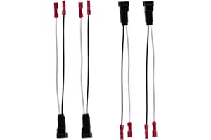 Xtenzi 2 Pair Car Audio Speaker Harness Set Compatible with Chevrolet, GMC, Buick, Cadillac Vehicles