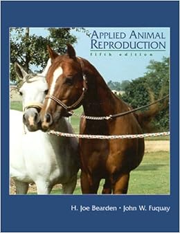 Applied Animal Reproduction (5th Edition) Applied Animal Reproduction (5th Edition)