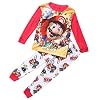 Jongens pyjama voor jongens Super Mario Kid Pjs lange mouw nachtkleding set peuter nachtkleding kleding kleding kleding