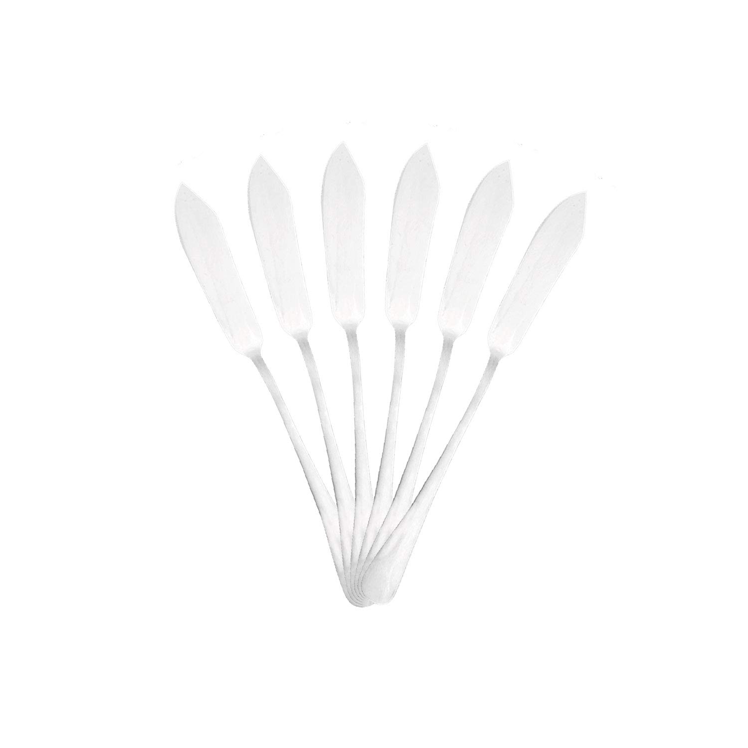 Mr. Spoon Stainless Steel Serving Cutlery Set - 6 Pieces - Minimal Collection - Fish Shovels - Polished, Dishwasher Safe, Portable — image 1
