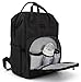 Mini Me Diaper Bag Backpack in Black