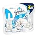 Glade PlugIns Refills Air Freshener Starter Kit, Scented and Essential Oils for Home and Bathroom, Clean Linen, 4.02 Fl Oz, 2 Warmers + 6 Refills