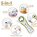 Multi Bottle Opener, Easy Grip Jar Opener, Can, Bottle Openers, Twist Off Lid – Jar Opener for Seniors and Arthritic Hands, Seniors with Arthritis, Hand Weakness (2 pack)