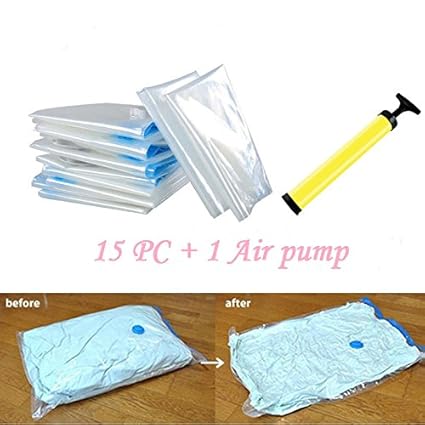 15Pcs Lagerbeutel ,Aufbewahrung,Vakuumbeutel Aufbewahrungsbeutel