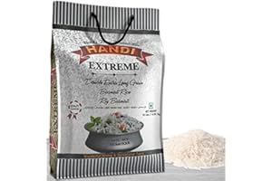 Handi Basmati Rice 10 Lbs Long Grain White Rice Gluten Free Bulk Bag Low in fat Supreme Quality