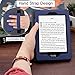 WALNEW Case for Kindle Paperwhite 10th Gen, 2018 - PU Leather Stand Case Smart Cover with Hand Strap Only Fits All-New Kindle Paperwhite 10th Generation 2018 Released (Model No. PQ94WIF), Navy Blue