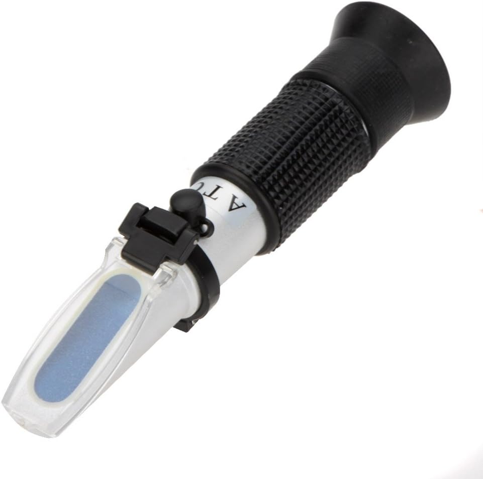 UHAoo Honey Refractometer Tester 58-90% Glucose Brix 38-43 Baume Moisture ATC Temperature Compensation for Beekeeper