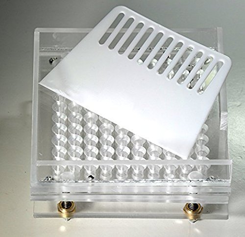 100pcs One Time (0#) Capsule Holder With Tamper for Size 00 capsules, Cap Quik Capsule Holder, Clear, New Product!