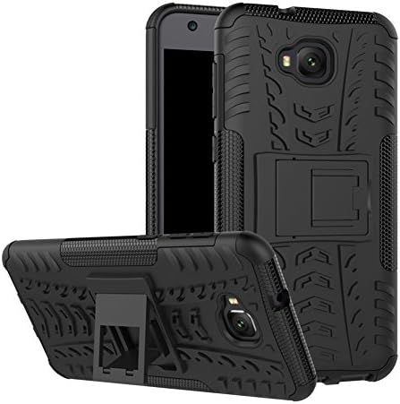 SOGOCOOL Asus Zenfone 4 Selfie ZD553KL Case, Dual Layer Hybrid Shockproof Protective Rubber Hard TPU Cover for Asus 4 Selfie ZD553KL 5.5 Inch with Kickstand (Black)