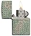 Zippo Alligator Armor Chameleon High Polish Chrome Pocket Lighter, One Size