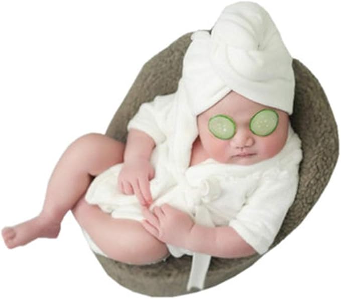 Beige puntelli foto bambino neonato costume cappello vestiti puntelli  fotografia vestito Abito fotografia di pizzo neonato Bebé urban-earth.co.uk