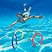 Intex Underwater Swimming Diving Pool Water Toy Rings 4 Pack, Multiple Colors