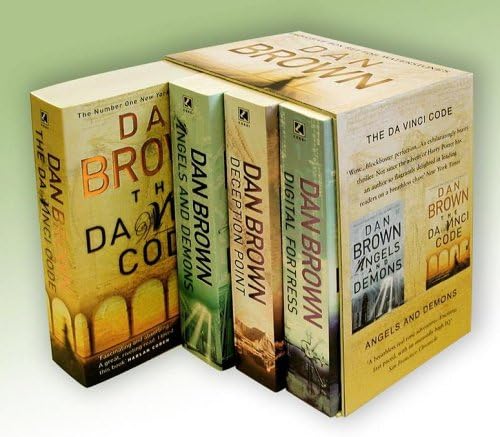 Dan Brown Boxed Set: "Digital Fortress", "Deception Point", "Angels and Demons", "The Da Vinci Code" [Limited Edition]