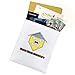 HSS XL Fireproof Safe Document Bag (16x12). NON-ITCHY | Triple Layer | Zipper Closure | Silicone Coated | Fire Resistant Envelope Pouch for Money and Valuables