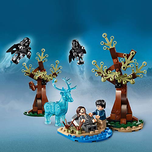 LEGO 75945 Harry Potter Expecto Patronum Set mit 4 Minifiguren und Patronus Hirsch-Figur – Bild 3