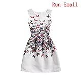Girls 5 - 10 Years Flower Wedding Princess Party Dress