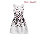 Girls 5 - 10 Years Flower Wedding Princess Party Dress