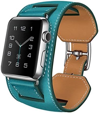Apple Watch Band,Leather 38mm Replacement Strap Band Apple Watch Wristbands With Secure Buckle