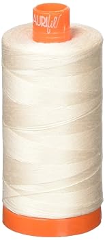 Aurifil Mako Cotton Thread Solid 50wt 1422yds Oyster